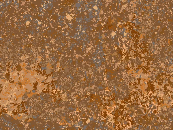 Texture rouillée naturelle, imitation de rouille — Image vectorielle