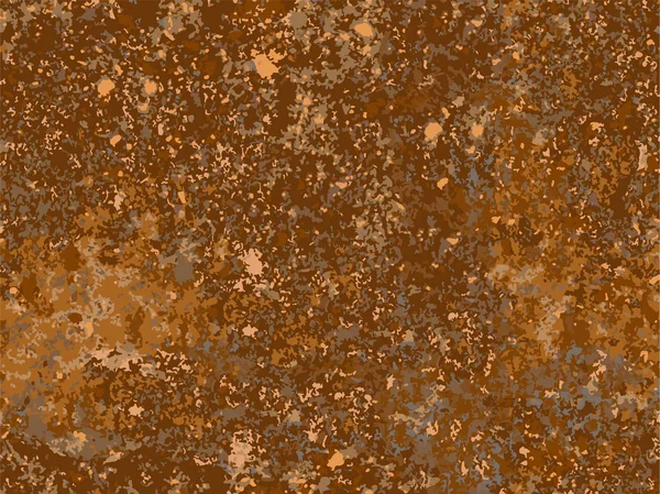 Texture rouillée naturelle, imitation de rouille — Image vectorielle