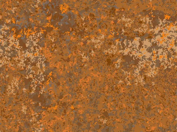 Texture rouillée naturelle, imitation de rouille — Image vectorielle