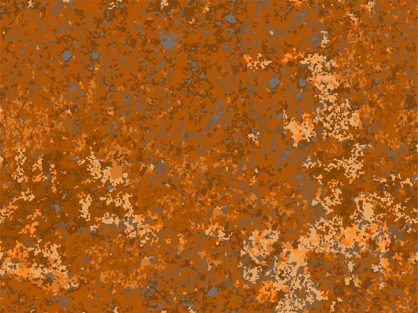 Texture rouillée naturelle, imitation de rouille — Image vectorielle