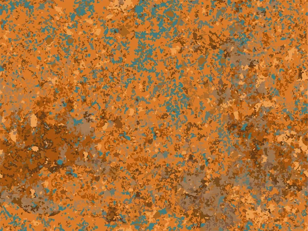 Texture rouillée naturelle, imitation de rouille — Image vectorielle