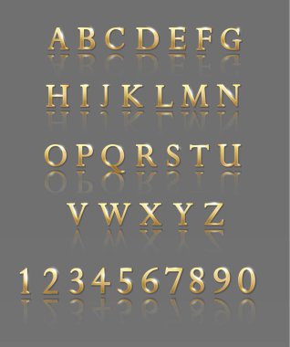 harfler ve sayılar. Altın alfabesi 