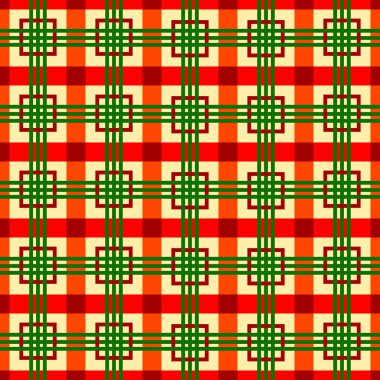 Dikişsiz desen bir kafeste. arka plan Hediyelik