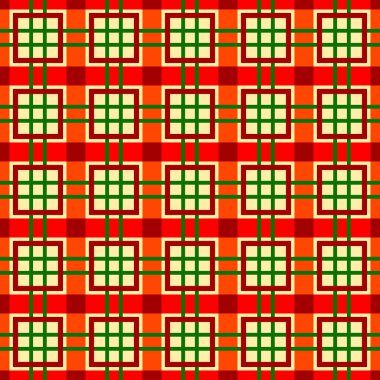 Dikişsiz desen bir kafeste. arka plan Hediyelik