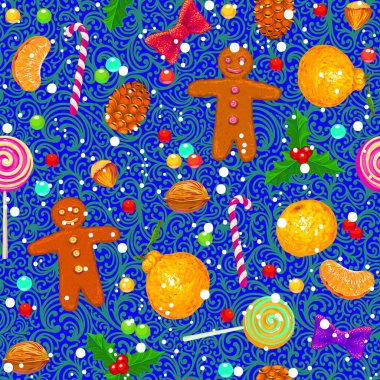 Noel öğe ile Seamless Modeli