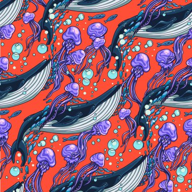 Balina denizanalarıyla kusursuz bir deniz geçmişi var.