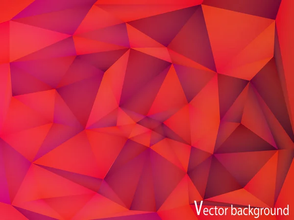 Abstract white background with triangular polygons — Stockový vektor