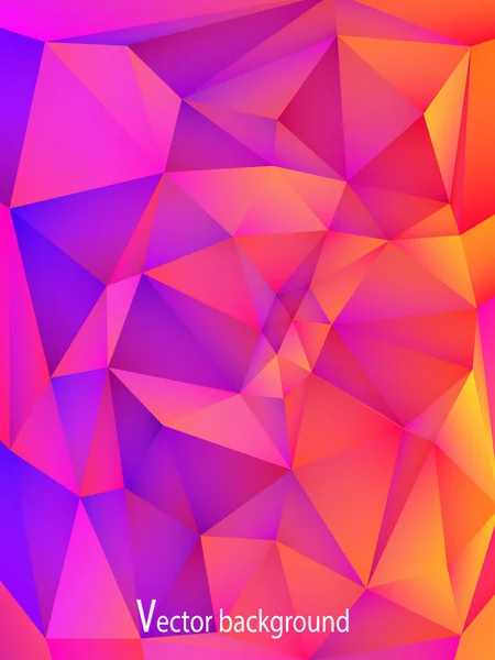 Fond blanc abstrait avec polygones triangulaires — Image vectorielle