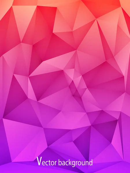 Abstract white background with triangular polygons — Stockvektor