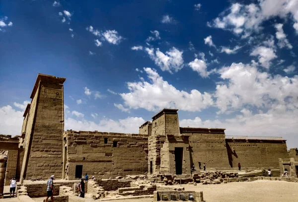 Chrám Isis Philae Egypt — Stock fotografie