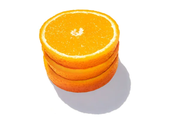 Collage Cut Oranges — Stock Photo, Image