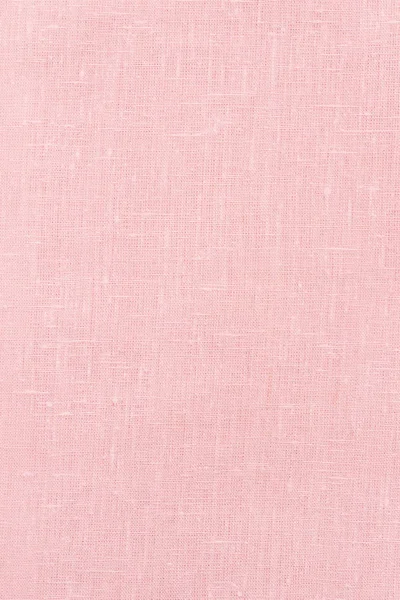 Pink linen pastel fabric, background or texture