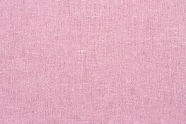 Pink linen pastel fabric, background or texture