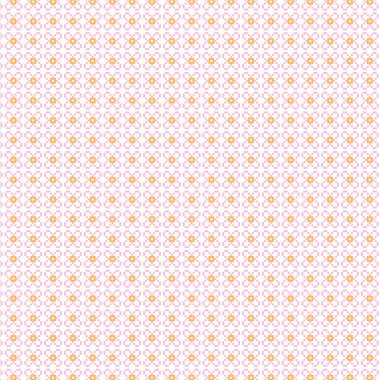 Pastel geometrik seamless modeli çiçekli