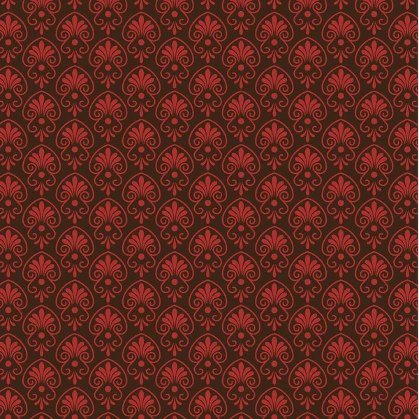 Kırmızı ve kahverengi klasik Yunan desen