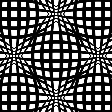  Operasyon Sanatı Soyut Arkaplan Şablonu Siyah Beyaz