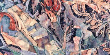 Mavi saat, Picasso 'ya övgü, İspanya' nın soyut fotoğrafı, hava manzarası, insan çalışma kamplarının temsili, soyut, kübizm, soyut doğalcılık.,