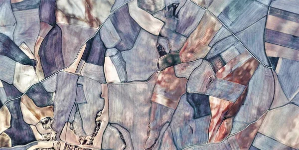 Синя Година Данина Пікассо Абстрактна Фотографія Іспанії Вигляд Повітря Зображення — стокове фото