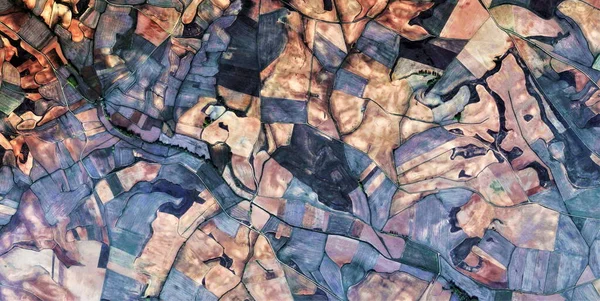 Mavi saat, Picasso 'ya övgü, İspanya' nın soyut fotoğrafı, hava manzarası, insan çalışma kamplarının temsili, soyut, kübizm, soyut doğalcılık.,