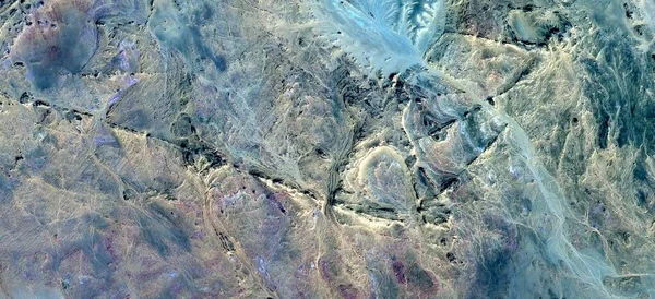 Paisaje Petrificado Fotografía Abstracta Los Desiertos África Desde Aire Vista — Foto de Stock
