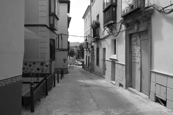 Репортаж Последствиях Заражения Коронавирусом Пандемического Типа Туристическом Городе Тбедо Испания — стоковое фото