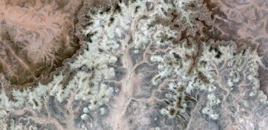 bahar, Afrika çöllerinin havadan soyut fotoğraflanması, çöl manzaralarının havadan görünüşü, Tür: Soyut doğalcılık, mecazi, çağdaş fotoğrafa kadar 