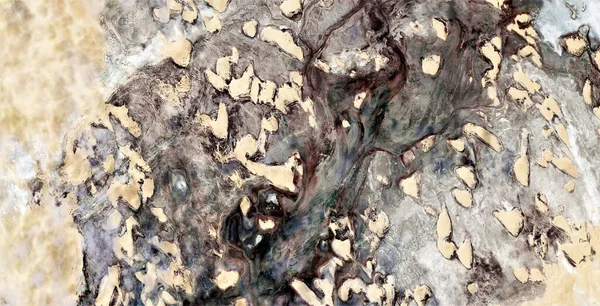 Световые Тени Абстрактная Фотография Пустынь Африки Воздуха Воздушный Вид Пустынных — стоковое фото