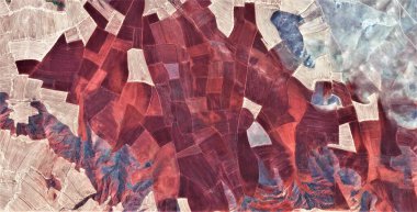 Çölde yaşayan tarlalar, insan ekinleri, Afrika çöllerinin soyut fotoğrafçılığı, türleri: soyut doğalcılık, soyut soyuttan mecazlara, 