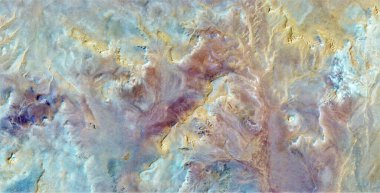 renkler, Afrika çöllerinin havadan soyut fotoğrafları, çöl manzaralarının havadan görünüşü, Tür: Soyut doğalcılık, mecazi, çağdaş fotoğrafa kadar 