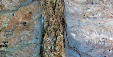 Kolesterol, Afrika çöllerinin havadan çekilmiş soyut fotoğrafları, çöl manzaralarının havadan görünüşü, Tür: Soyut doğalcılıktan mecazi ve çağdaş fotoğrafa kadar 