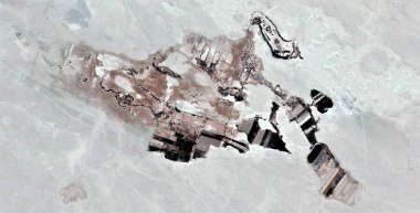 Rüzgarın gücü, çöldeki insan çiftlikleri, Pollock 'a hürmetler, Afrika çöllerinin soyut fotoğrafçılığı, havadan bakış, soyut dışavurumculuk, çağdaş sanat,