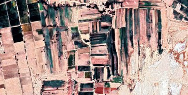 Rüzgarın gücü, çöldeki insan çiftlikleri, Pollock 'a hürmetler, Afrika çöllerinin soyut fotoğrafçılığı, havadan bakış, soyut dışavurumculuk, çağdaş sanat,