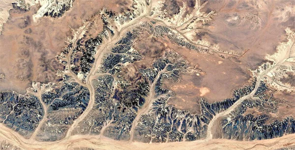 Vihar Erdőben Elvont Fotográfia Sivatagok Afrika Levegőből Légi Kilátás Sivatagi — Stock Fotó