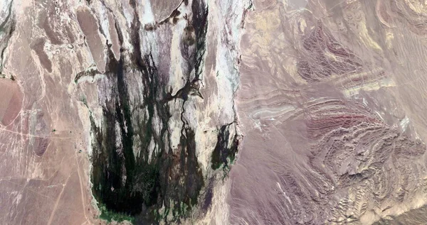Hatalom Szél Tanyák Emberi Termények Sivatagban Tisztelgés Pollock Elvont Fotózás — Stock Fotó