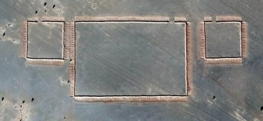 Planlar, Afrika çöllerinin havadan çekilmiş soyut fotoğrafları, çöl manzaralarının havadan görünüşü, Tür: Soyut doğalcılıktan mecazi ve çağdaş fotoğrafa kadar 