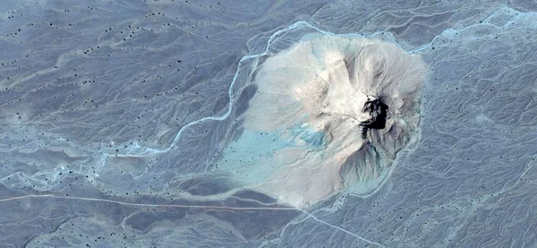 Abyssal Fauna Afrika Çöllerinin Havadan Soyut Fotoğrafları Çöl Manzaralarının Havadan — Stok fotoğraf