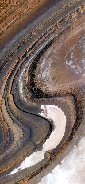 Kanyargós Sziklák Függőleges Elvont Fotózás Sivatagok Afrika Levegőből Légi Kilátás — Stock Fotó