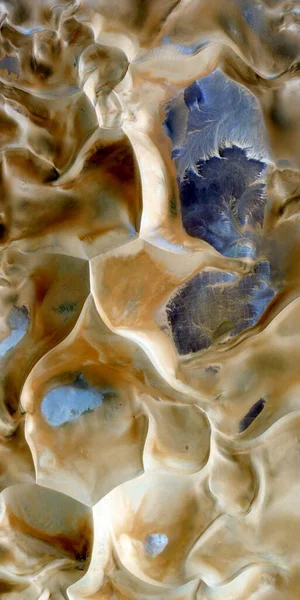 Вітрова Кераміка Вертикальна Абстрактна Фотографія Пустель Африки Повітря Вигляд Повітря — стокове фото