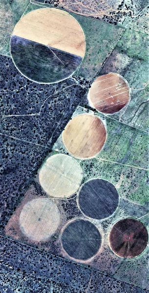 Детский Сад Вертикальная Абстрактная Фотография Пустынь Африки Воздуха Воздушный Вид — стоковое фото