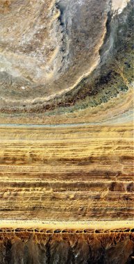 , Afrika çöllerinin havadan, stok fotoğraflarından, türlerinden, soyut doğalcılıktan figüratif olarak soyut fotoğraflarına dikey olarak bakılır., 