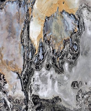 Savaştan sonra, Afrika çöllerinin dikey soyut fotoğrafları havadan, stok fotoğraflarından, türlerinden, soyut doğalcılıktan mecazlara kadar., 