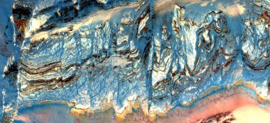 Altın külçeleri, Afrika çöllerinin havadan çekilmiş soyut fotoğrafları, çöl manzaralarının havadan görünüşü, Tür: Soyut doğalcılık, soyut, mecazi, çağdaş fotoğrafa 