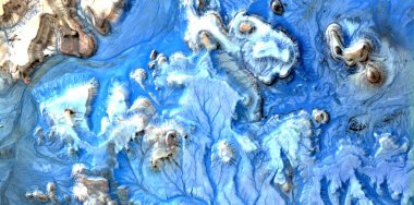 Kirlenmiş antarktika, Afrika çöllerinin havadan çekilmiş soyut fotoğrafları, çöl manzaralarının havadan görünüşü, Tür: Soyut doğalcılık, mecazi, çağdaş fotoğraftan, stok fotoğrafına kadar,