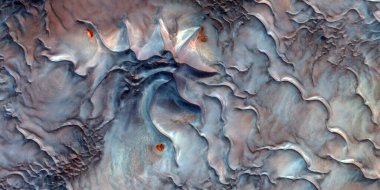 Kilauea manzarası, Afrika çöllerinin havadan çekilmiş soyut fotoğrafları, çöl manzaralarının havadan görünüşü, Tür: Soyut doğalcılık, mecazi, çağdaş fotoğraflardan, stok fotoğraflarına kadar,