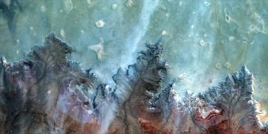 Kirlenmiş Antarktika, stok fotoğrafı, Afrika çöllerinin havadan çekilmiş soyut fotoğrafları. Çölün havadan görünüşü, Tür: Soyut doğalcılık, soyuttan mecazlara