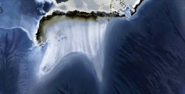 Kirlenmiş Antarktika, stok fotoğrafı, Afrika çöllerinin havadan çekilmiş soyut fotoğrafları. Çölün havadan görünüşü, Tür: Soyut doğalcılık, soyuttan mecazlara