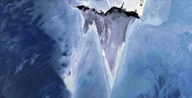 Kirlenmiş Antarktika, stok fotoğrafı, Afrika çöllerinin havadan çekilmiş soyut fotoğrafları. Çölün havadan görünüşü, Tür: Soyut doğalcılık, soyuttan mecazlara