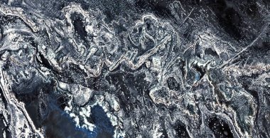 Kirlenmiş Antarktika, stok fotoğrafı, Afrika çöllerinin havadan çekilmiş soyut fotoğrafları. Çölün havadan görünüşü, Tür: Soyut doğalcılık, soyuttan mecazlara