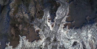 Kirlenmiş Antarktika, stok fotoğrafı, Afrika çöllerinin havadan çekilmiş soyut fotoğrafları. Çölün havadan görünüşü, Tür: Soyut doğalcılık, soyuttan mecazlara