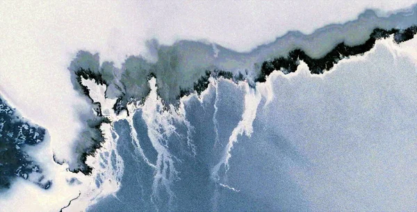 Kirlenmiş Antarktika Stok Fotoğrafı Afrika Çöllerinin Havadan Çekilmiş Soyut Fotoğrafları — Stok fotoğraf